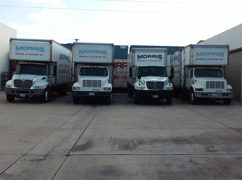 Local Moving Company Trucks